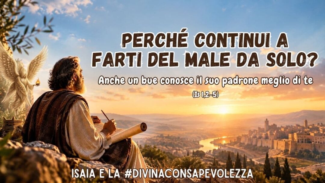 Perché continui a farti del male da solo?