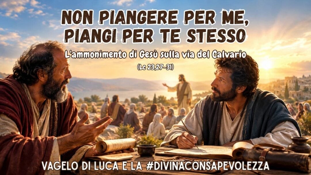 Non piangere per me, piangi per te stesso
