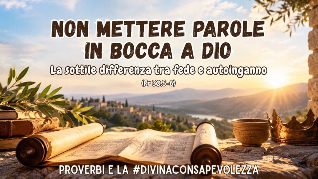 Non mettere parole in bocca a Dio