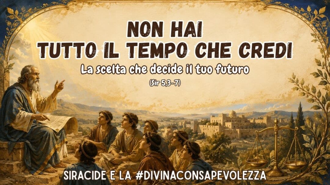 Non hai tutto il tempo che credi