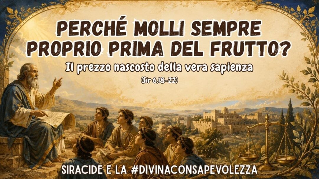 Perché molli sempre proprio prima del frutto?